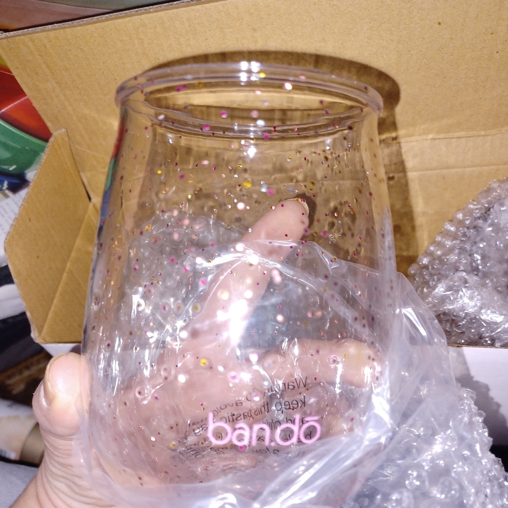 Acrylic wine glasses